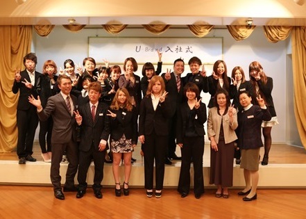 入社式写真2
